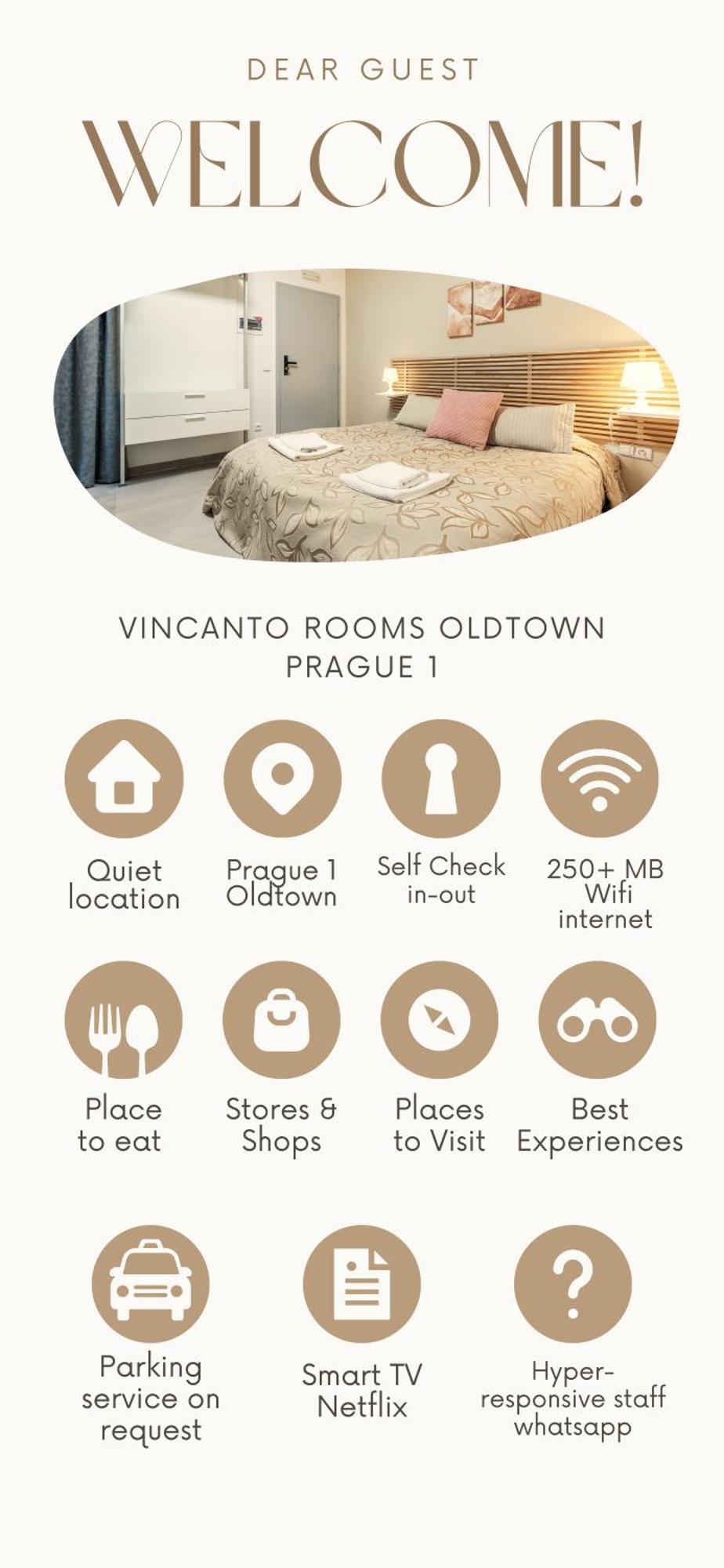 פראג Vincanto Rooms Old Town מראה חיצוני תמונה